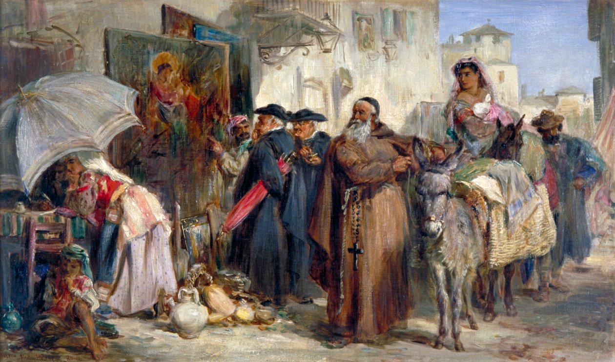 The Letter Writer, 1869 by Keeley Halswelle