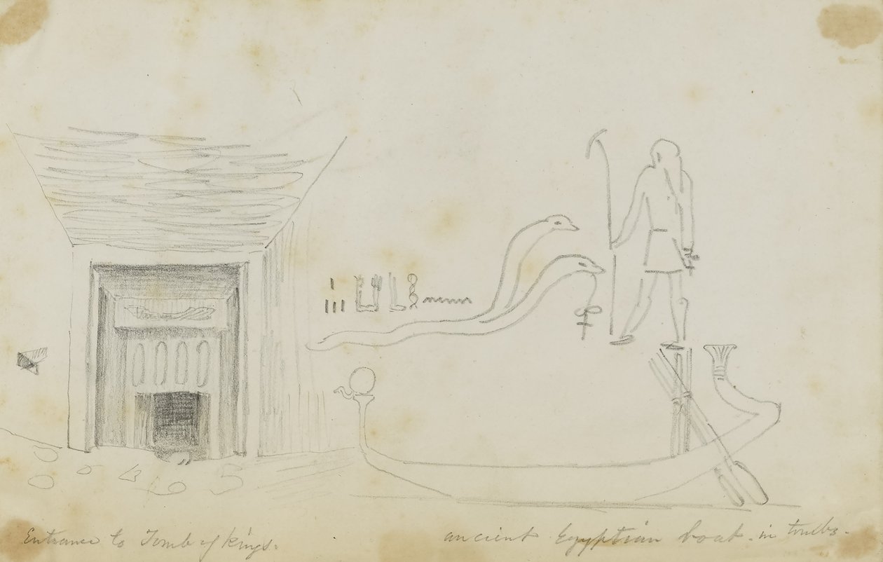Entrance of Tomb of Kings, Egypt by Kellogg, Miner Kilbourne
