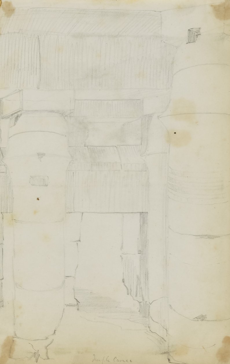 Temple Karnak, Egypt by Kellogg, Miner Kilbourne