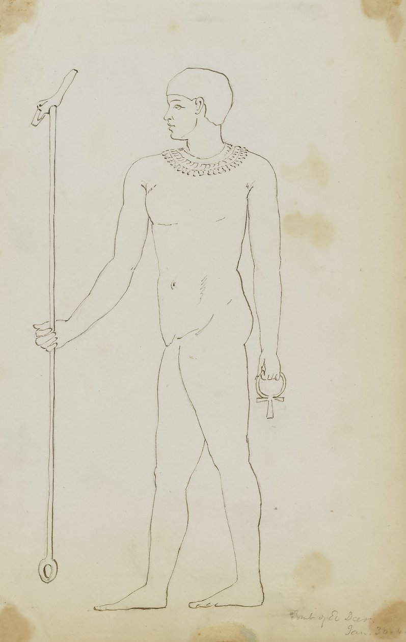 Tomb of El Drer, Egypt by Kellogg, Miner Kilbourne