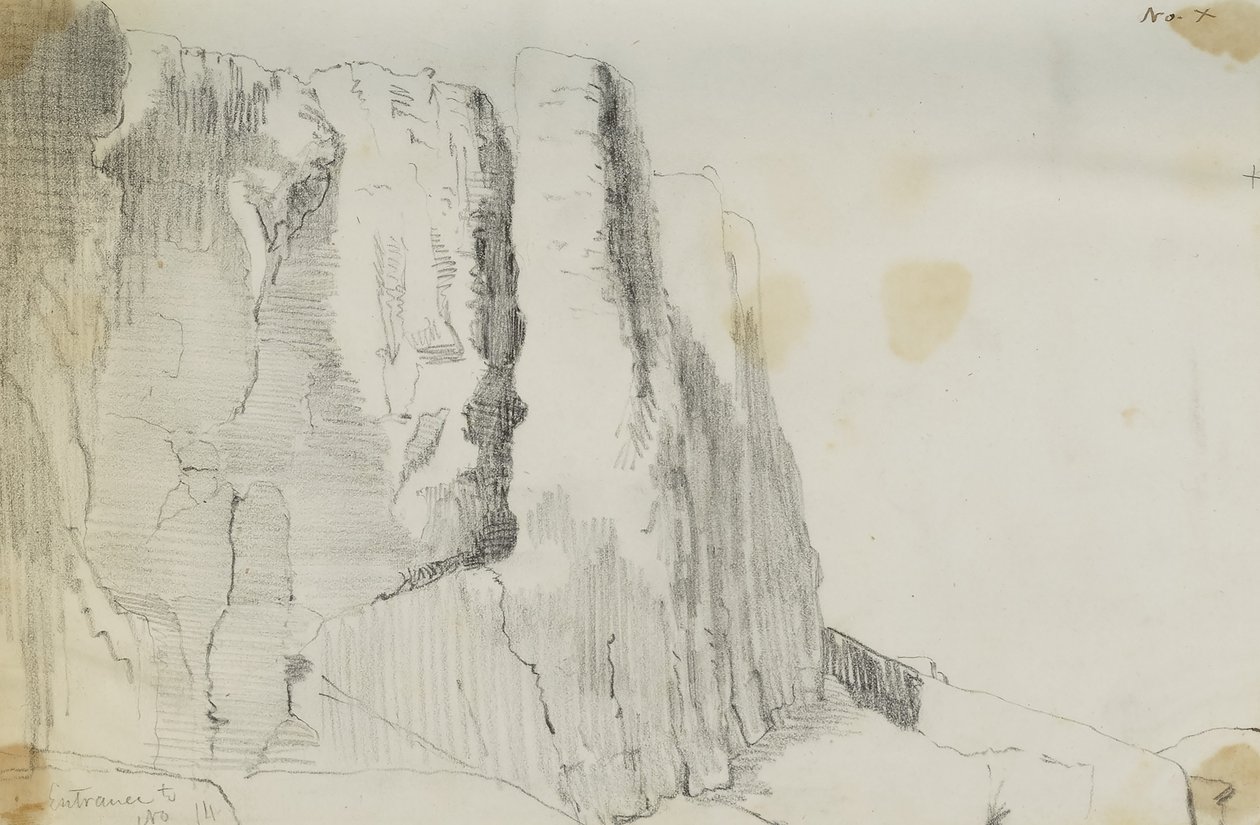 Valley of Kings, Thebes by Kellogg, Miner Kilbourne