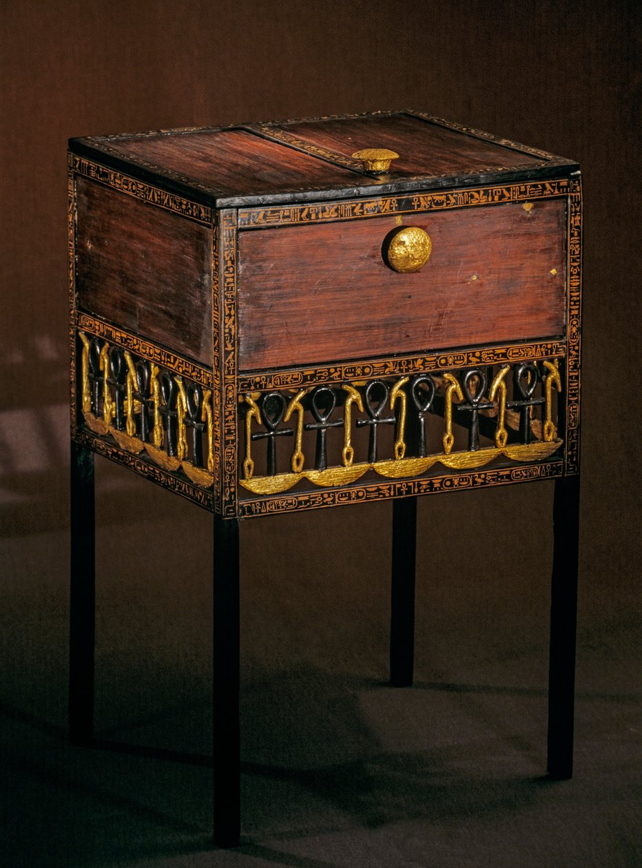 Decorative chest with long legs, 2009 (photo) by Kenneth Garrett