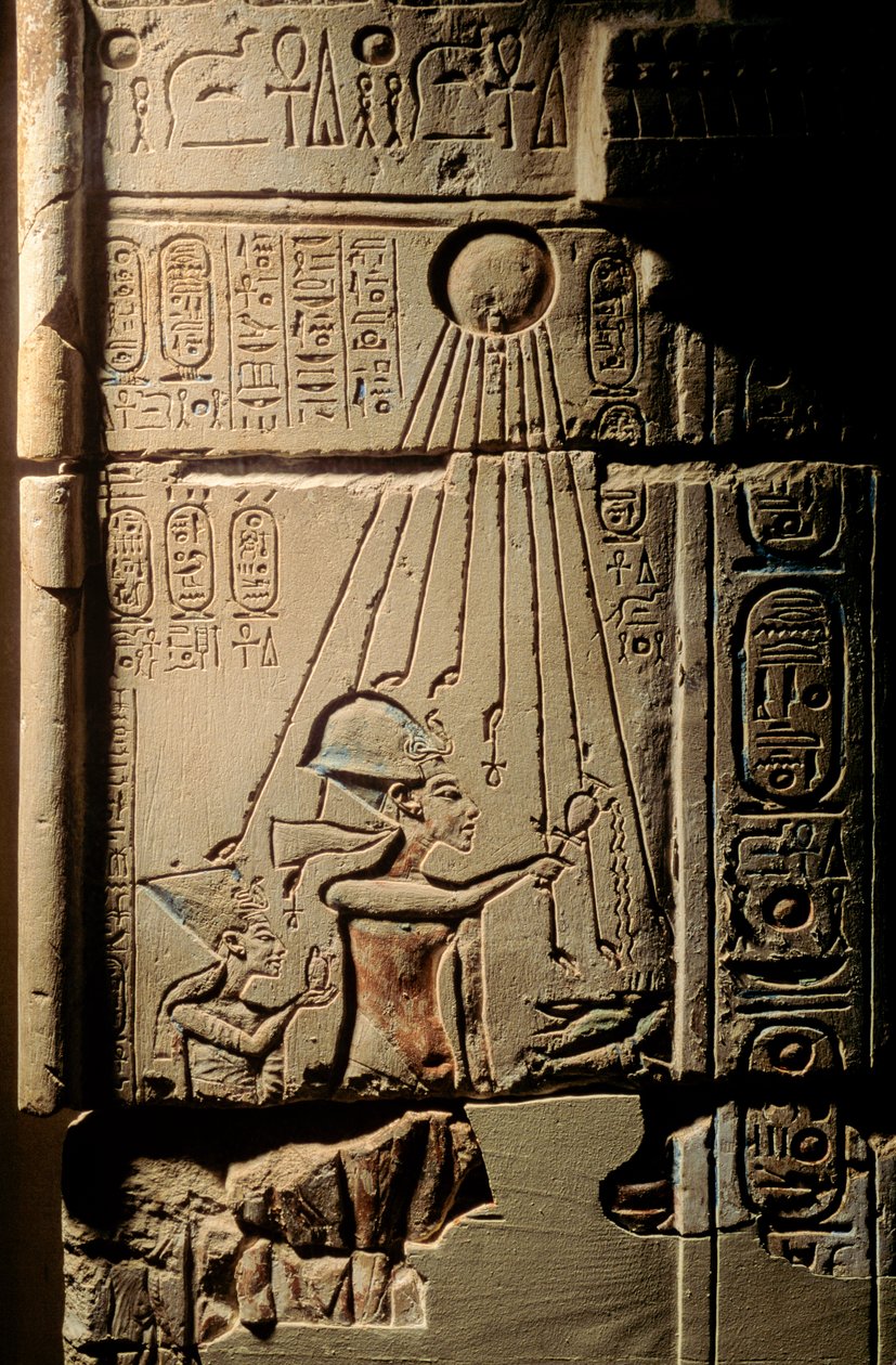 Egypt, Amarna, Archaeology, artifact, 18th dynasty, Akhenaten, Amenhotep IV by Kenneth Garrett