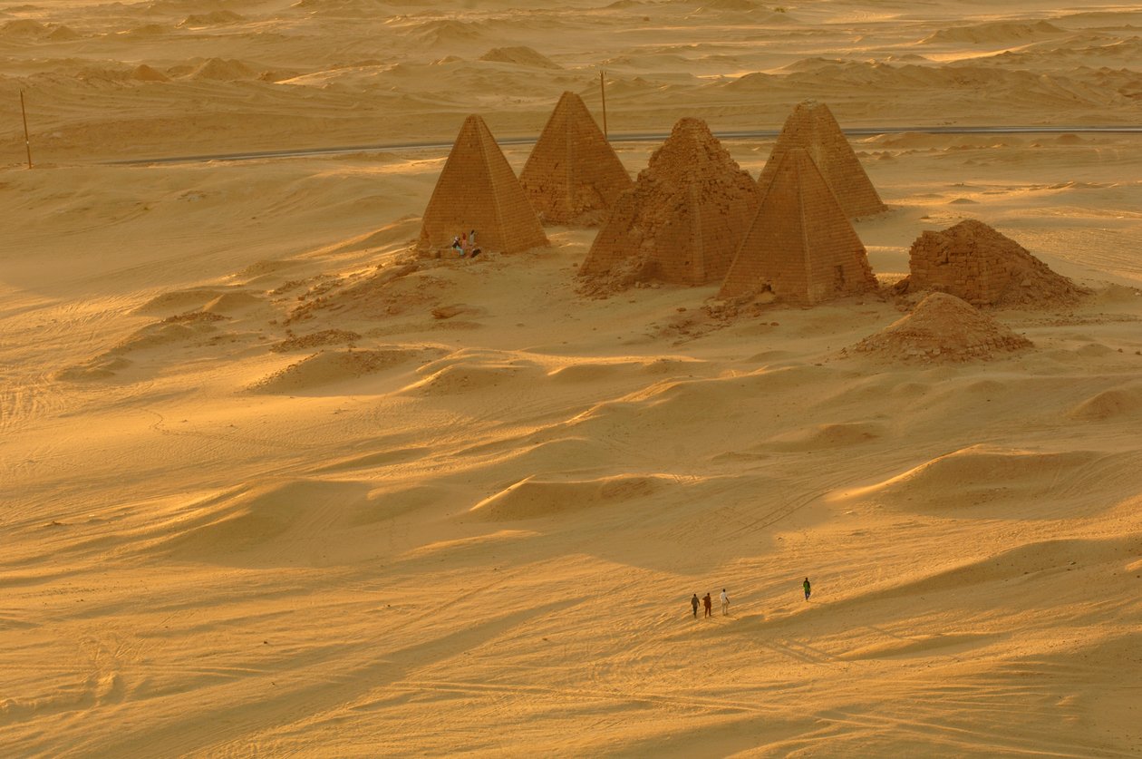 Gebel Barkal, Temple Complex, Pharaoh Taharka, Mut temple, B300, Kareima town, Nile river, 2007 by Kenneth Garrett