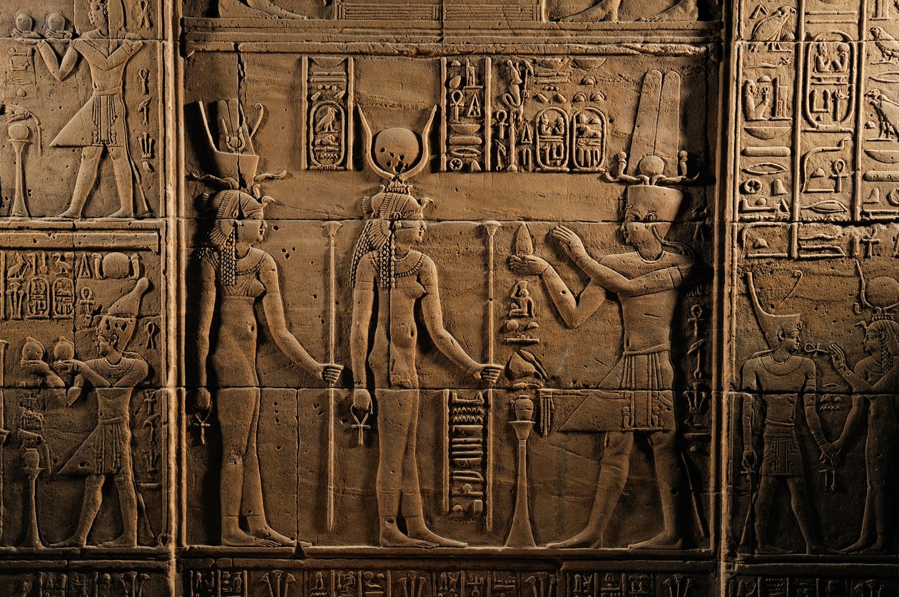 Last Pharaohs, Egypt, Philae Temple, Aswan, Ptolemaic, Isis Temple, Ptolemy I, 2011 by Kenneth Garrett
