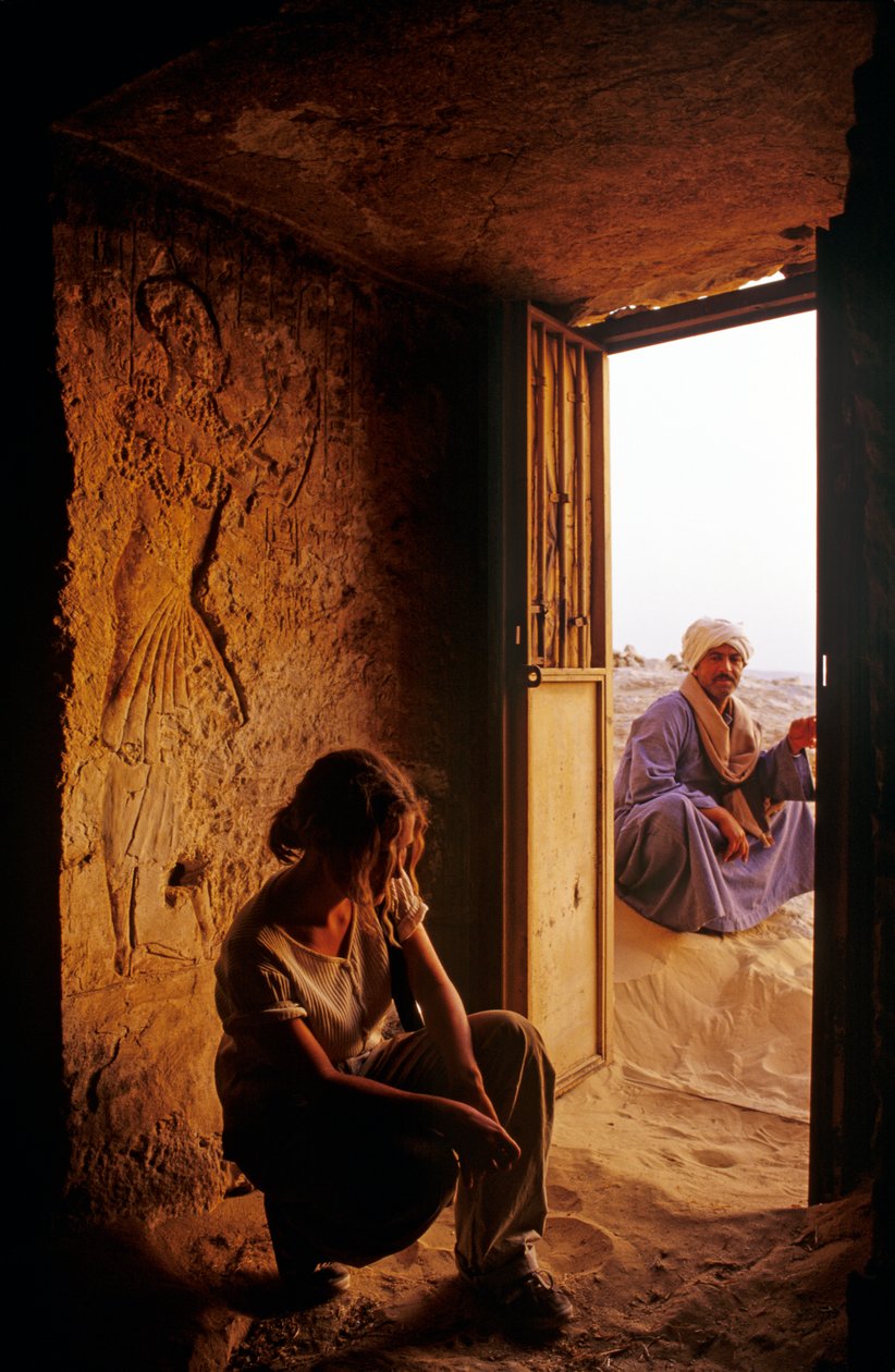 North Tombs, Royal tombs at Amarna, Egypt by Kenneth Garrett