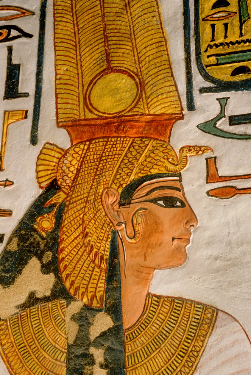 Tomb of Nefertari, wife of Ramses II (the Great), Valley of the Queens, Egypt, New Kingdom by Kenneth Garrett