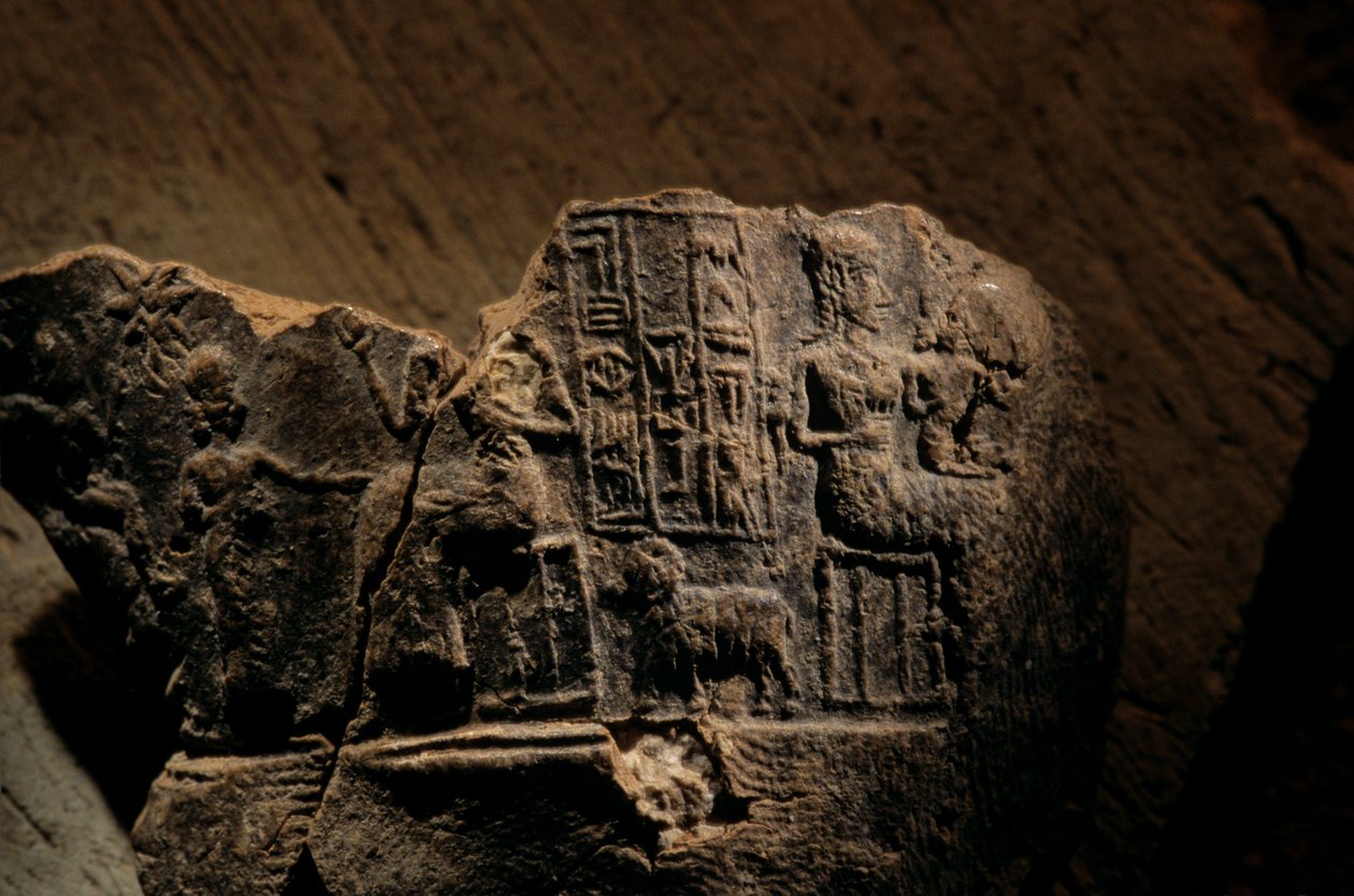 Urkesh, Hurrian Empire, Syria, 2400 BC, Giorgio Buccellati, Mud Seal ...