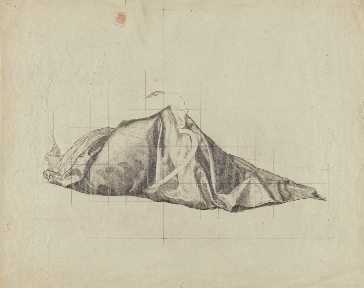 Iowa State Capitol Rotunda (Agriculture, study for panel) by Kenyon Cox