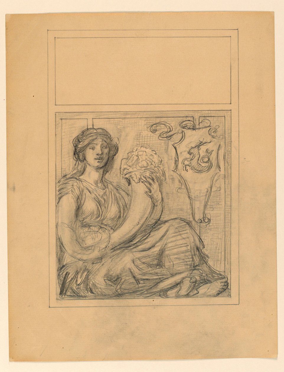 Design for Magazine Cover by Kenyon Cox