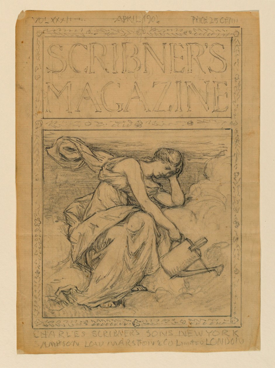 Design for Magazine Cover, Scribner's Magazine by Kenyon Cox