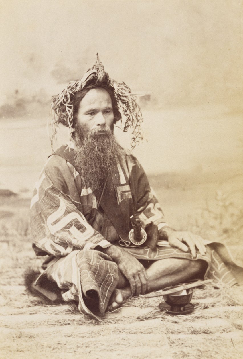 Ainu Man by Kenzô Tamoto
