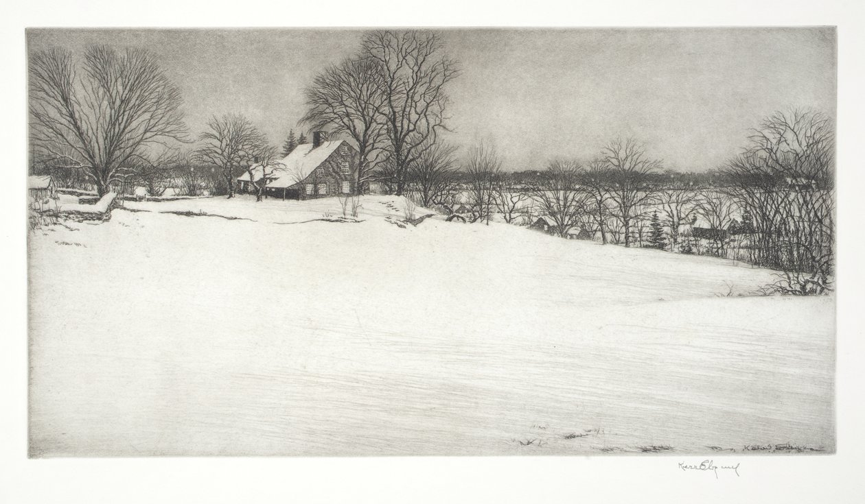 Driftway, Evening by Kerr Eby