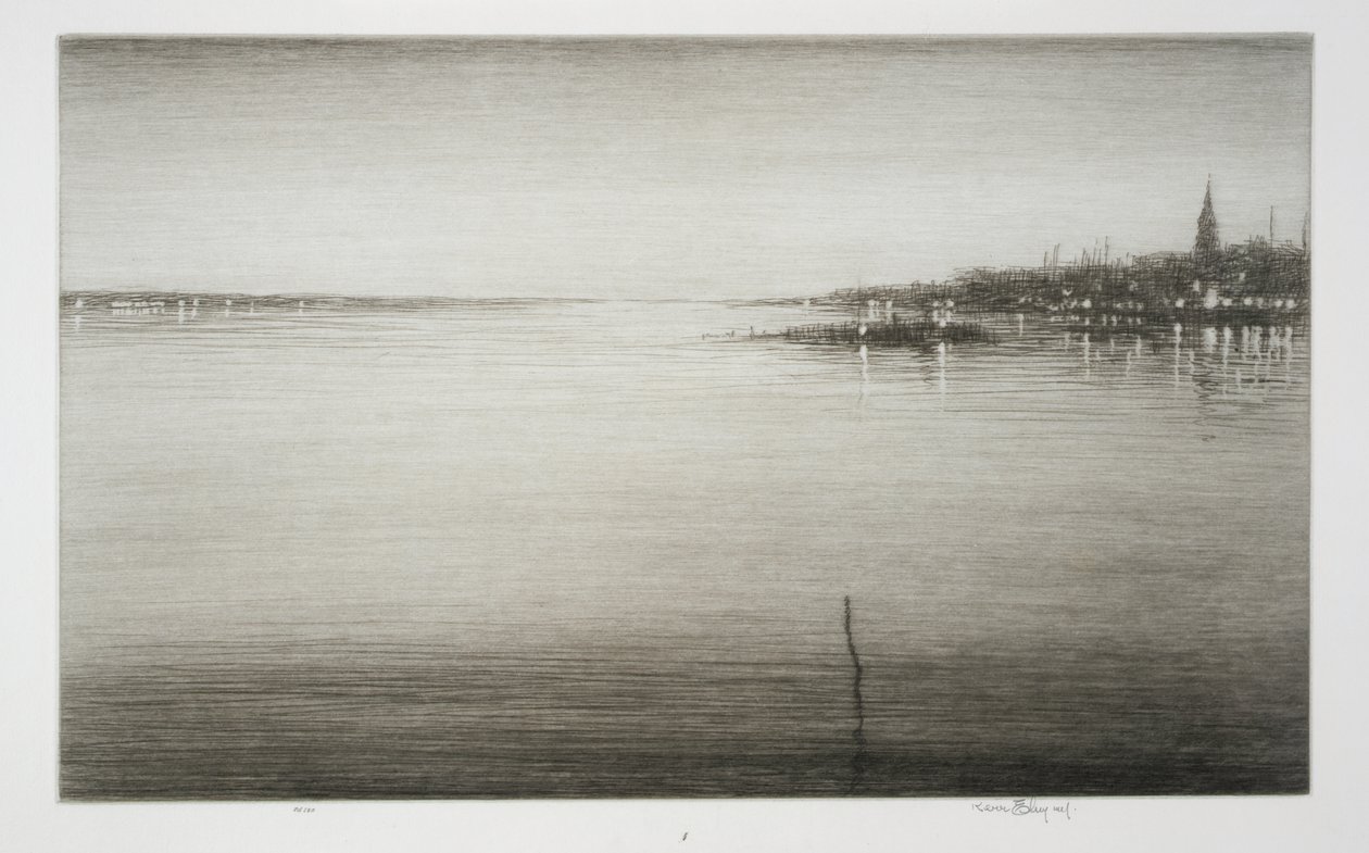 Evening by Kerr Eby