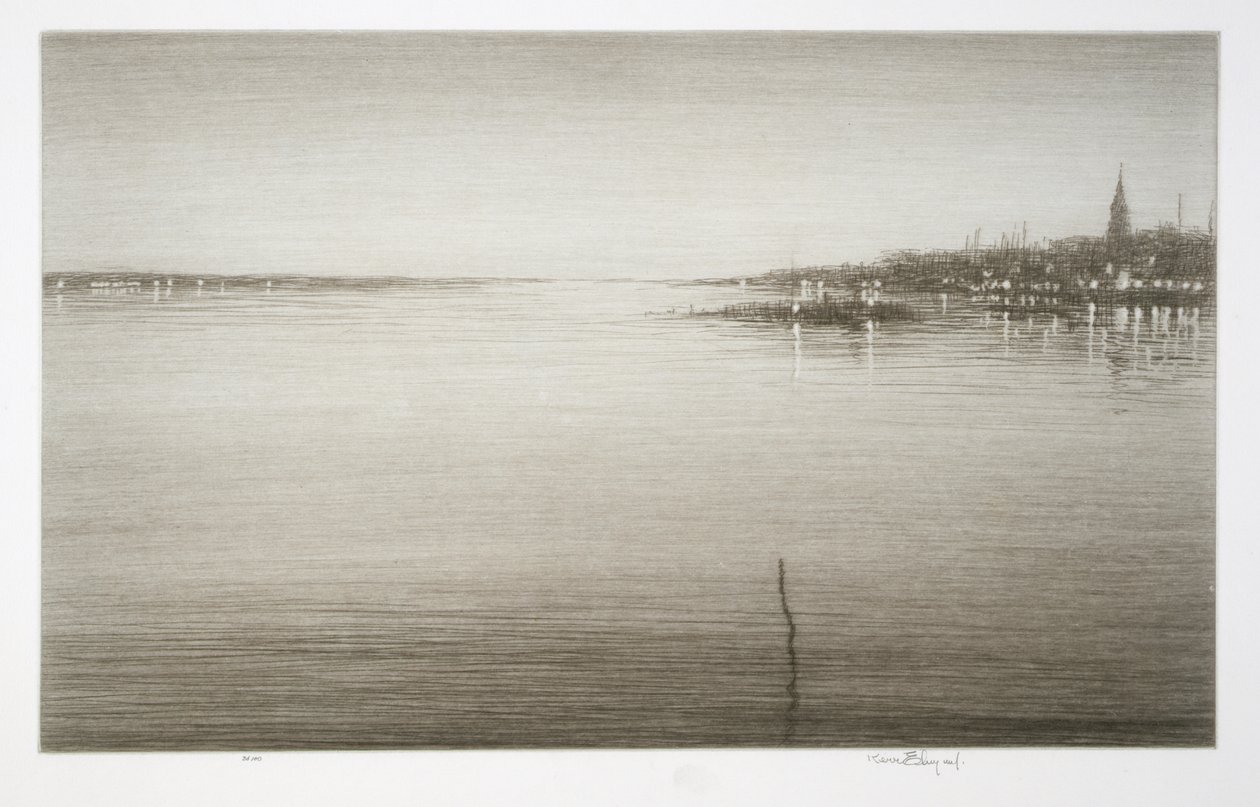 Evening by Kerr Eby
