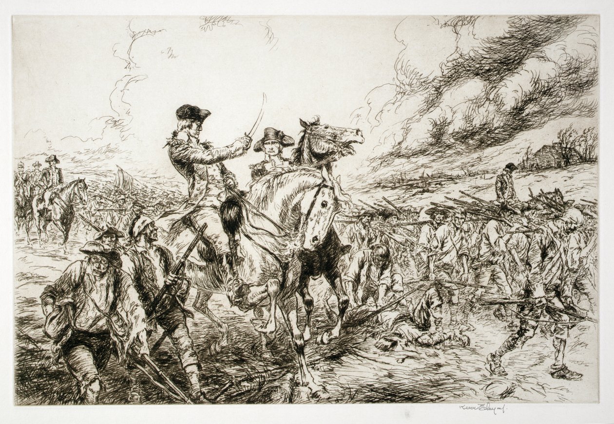 George Washington at Valley Forge by Kerr Eby