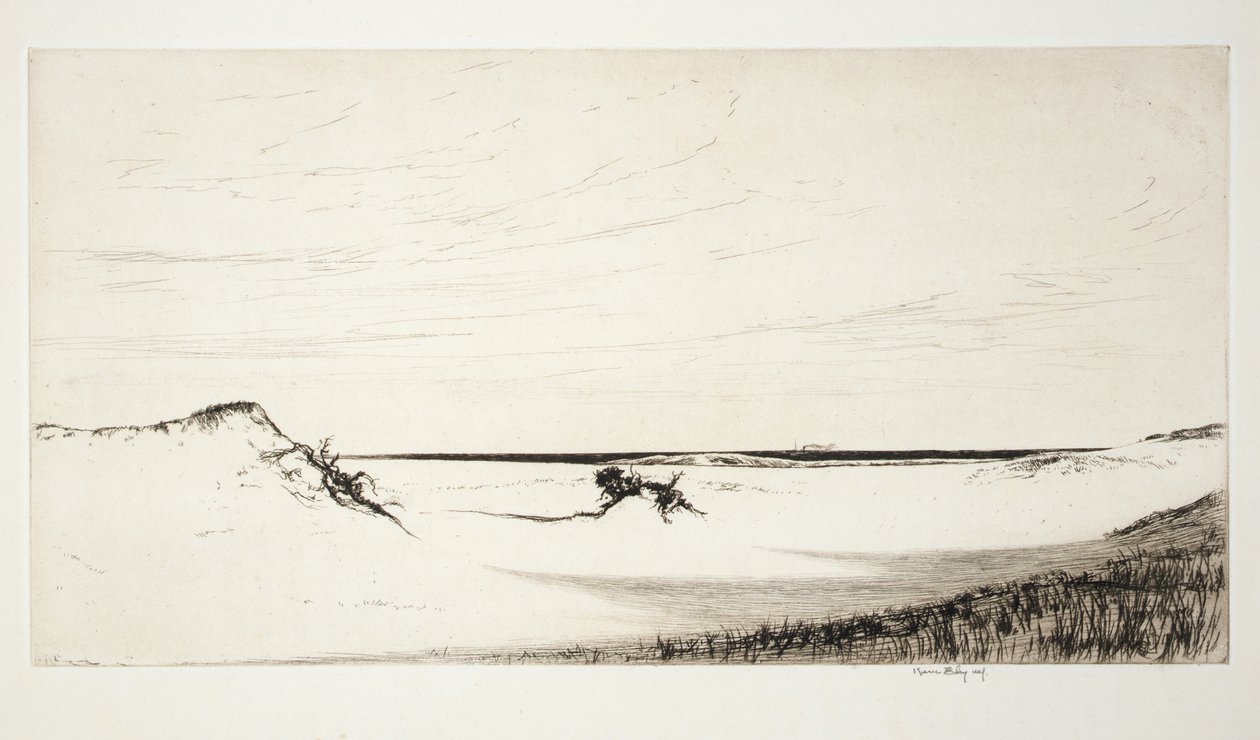 Sand and Sea, Cape Cod by Kerr Eby