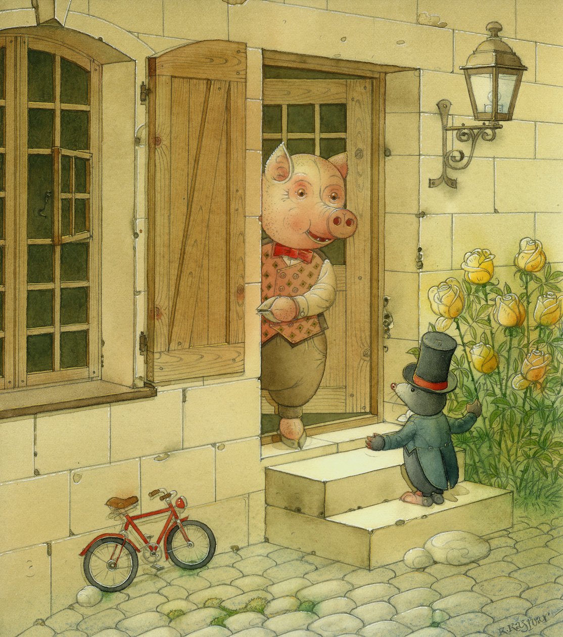 Pig Singer, 2006 by Kestutis Kasparavicius