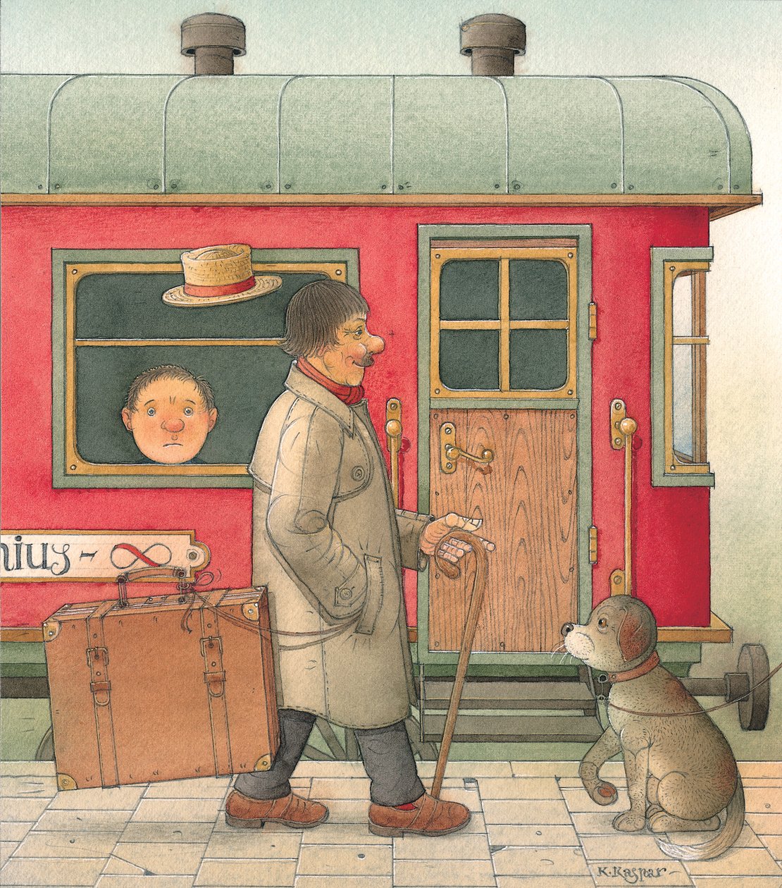 Suitcase, 2006 by Kestutis Kasparavicius