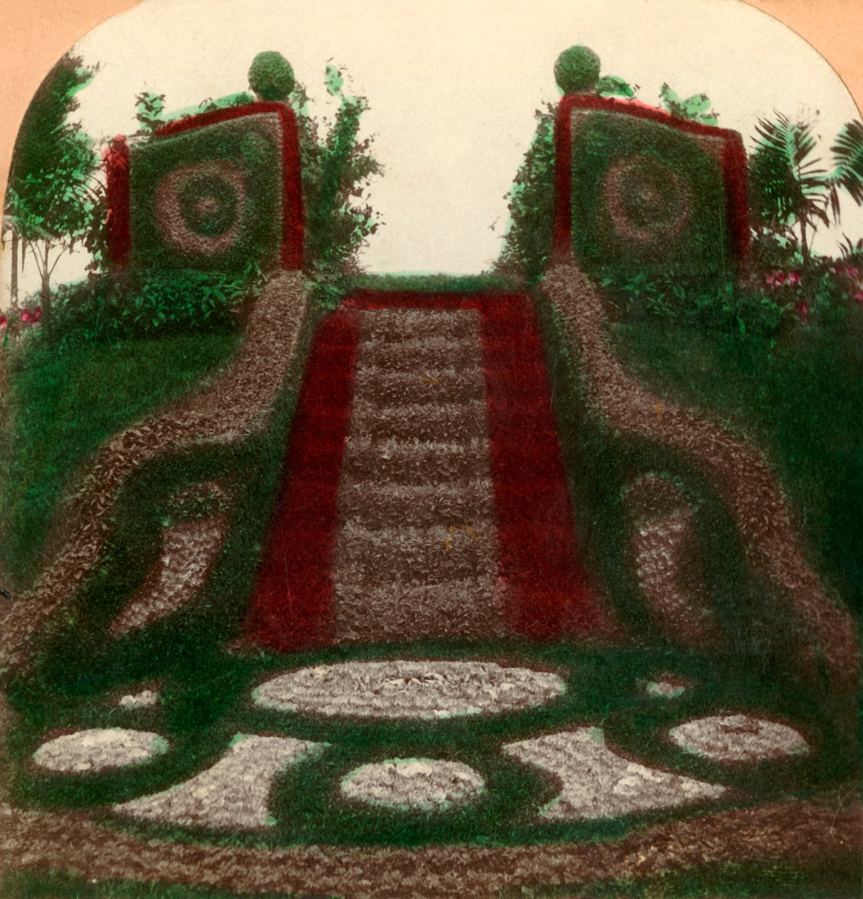 Gates Ajar, Como Park, St. Paul, Minn., USA, 1897 by Keystone View Company