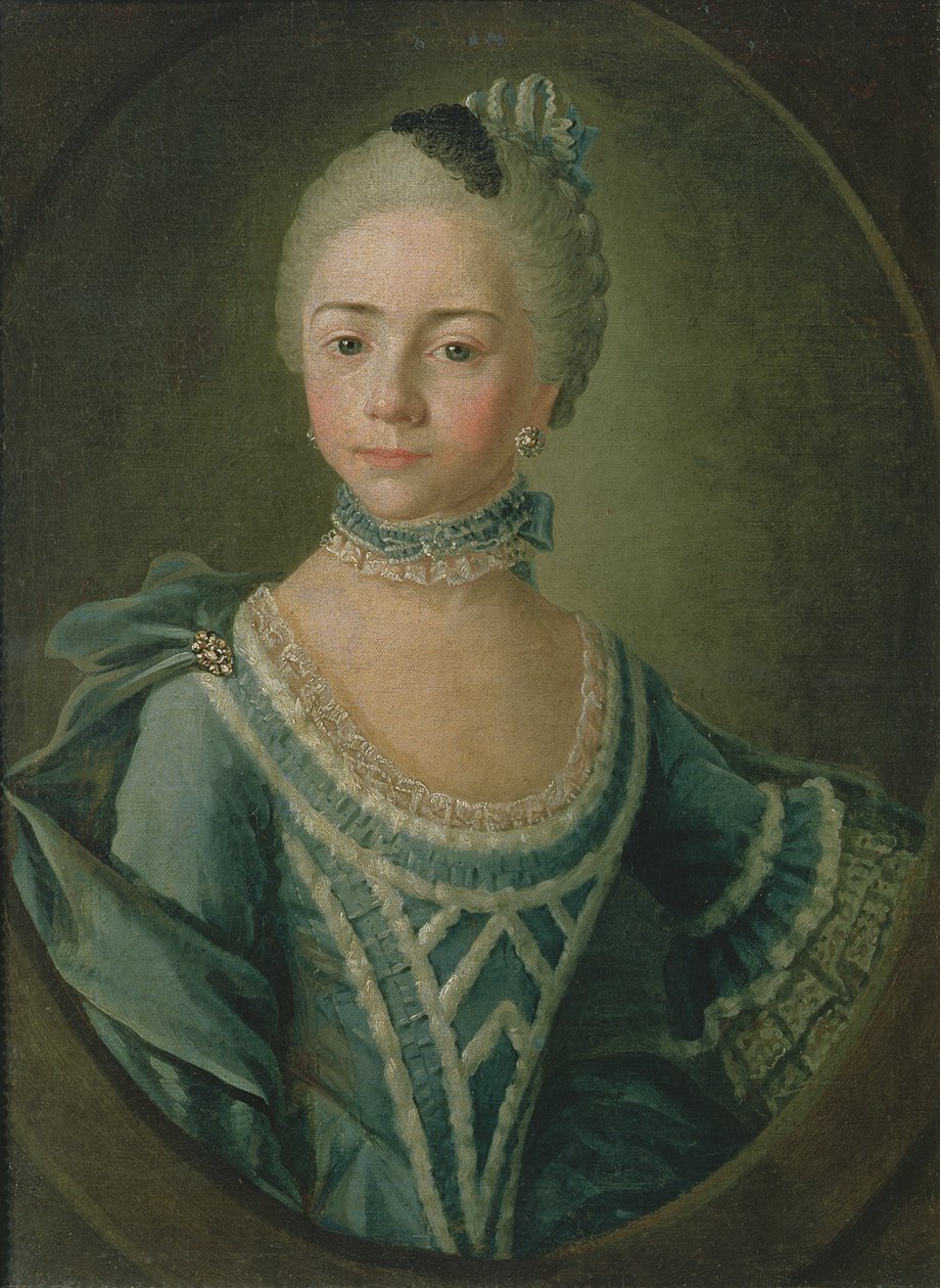 Portrait of Countess Sophie Matiuskina (1755-1796), 1763 by Kirill Inanovich Golovachevsky