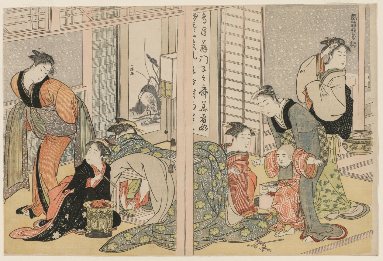 Elegant Pleasures of the Four Seasons by Kitagawa Utamaro