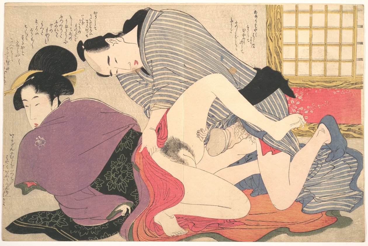 Erotic Print by Kitagawa Utamaro