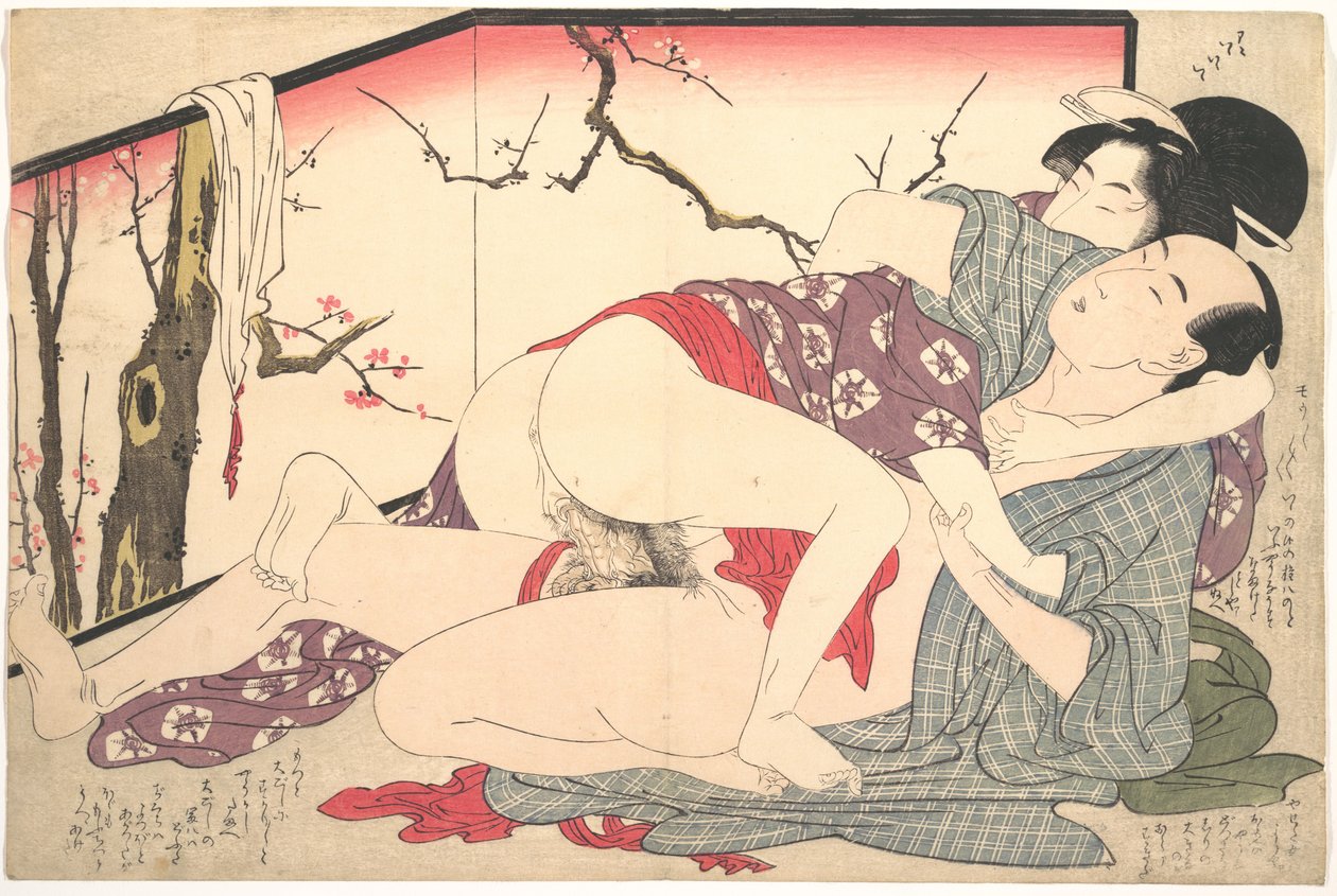 Erotic Print by Kitagawa Utamaro
