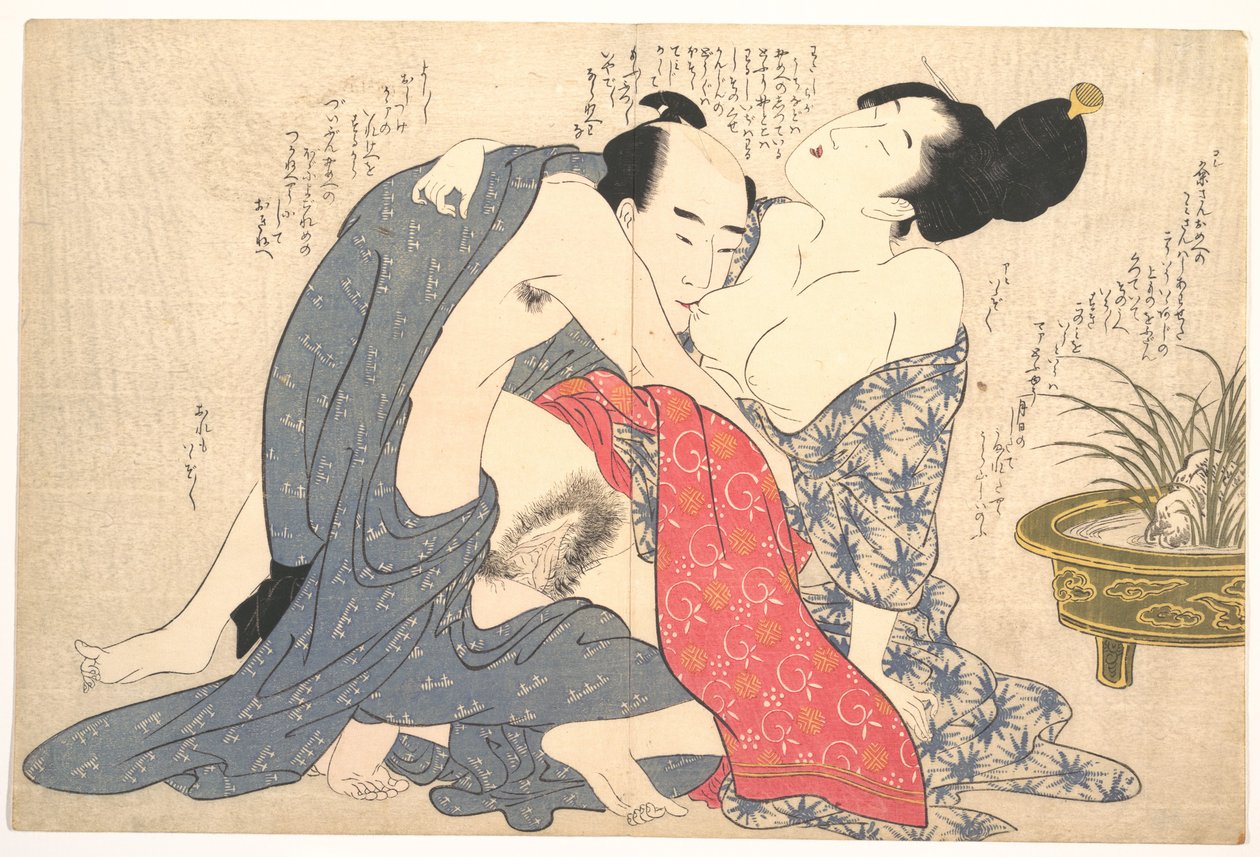 Erotic Print by Kitagawa Utamaro