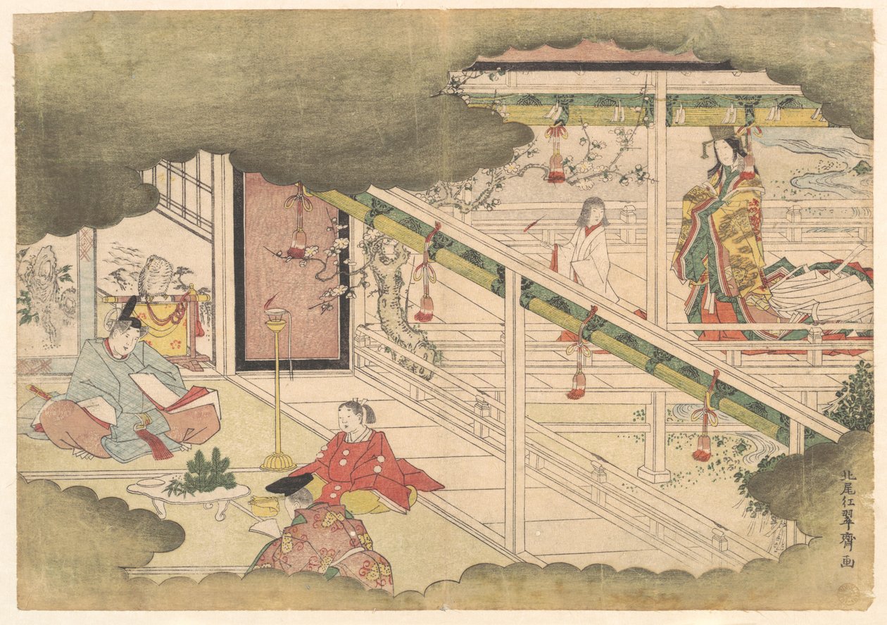 An Incident from the Tales of Ise by Kitao Shigemasa