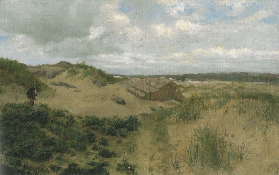 Coastal Landscape by Kitty Lange Kielland