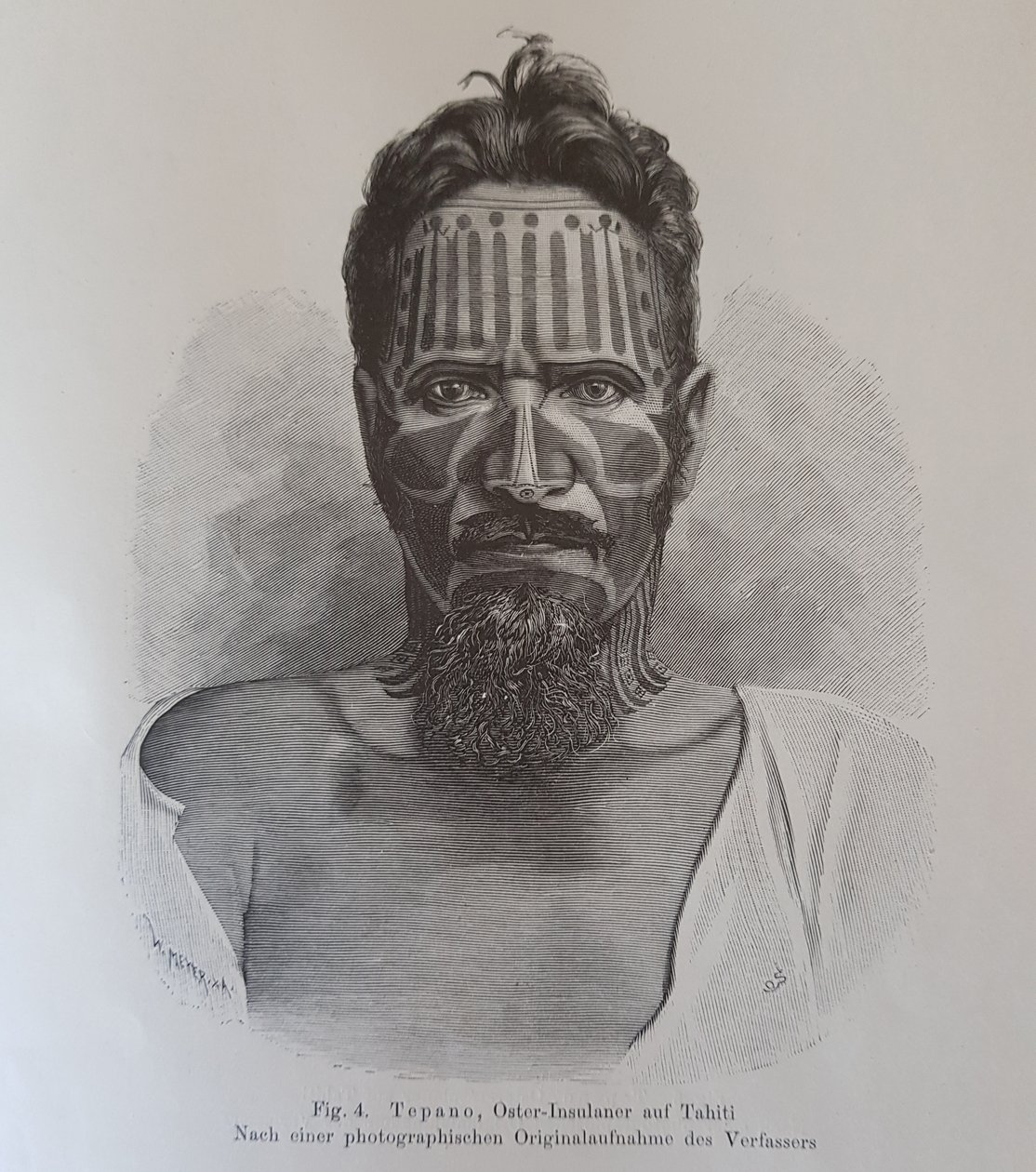 Juan Tepano, Illustration from 