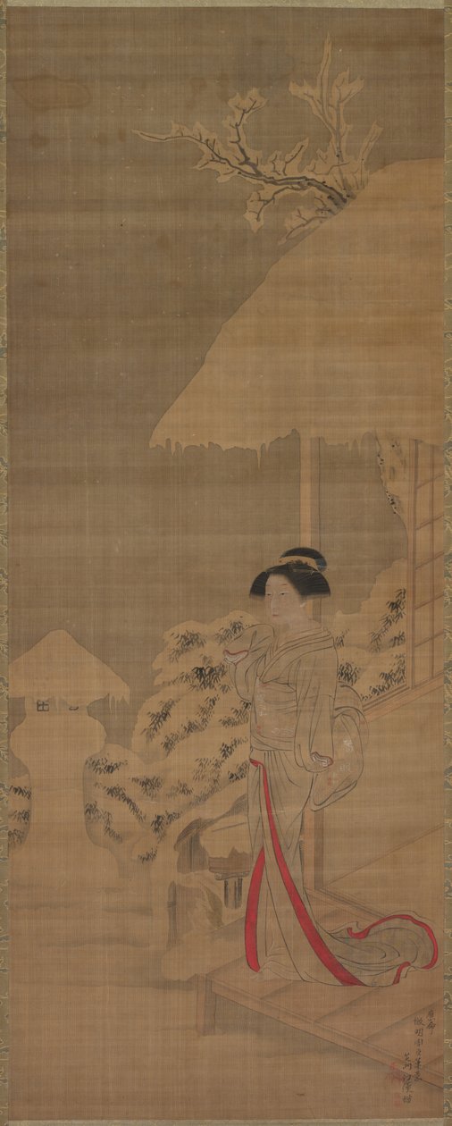 Beauty in the Snow by Kokan Shiba