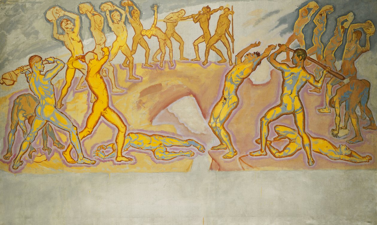 Clash of the Titans by Koloman Moser