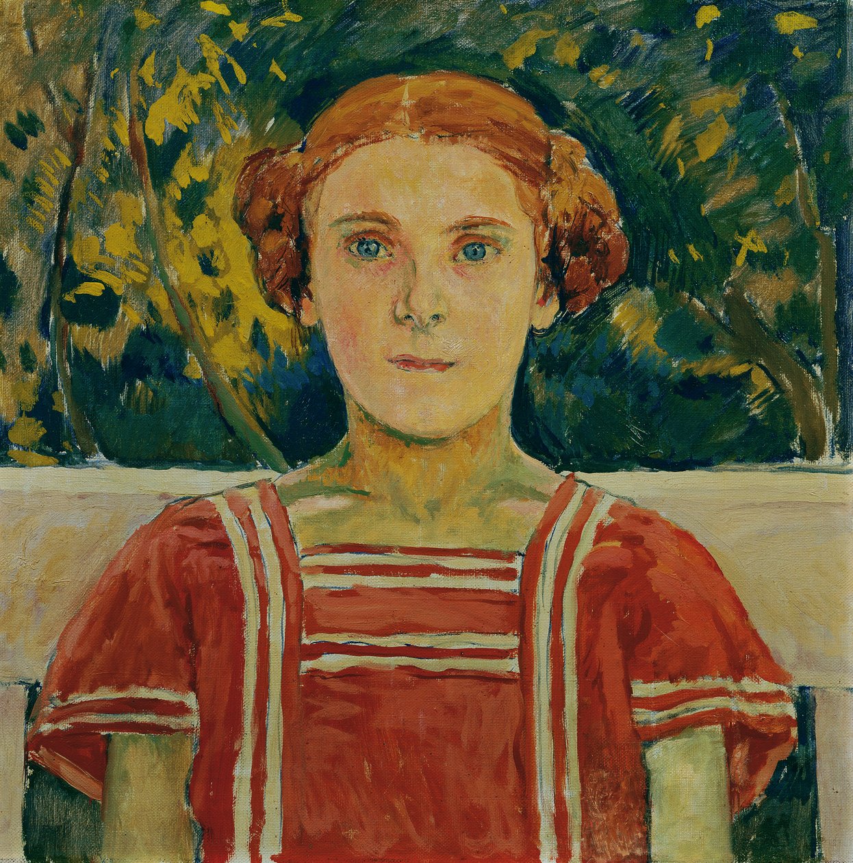Elisabeth Steindl, Niece of the Artist by Koloman Moser