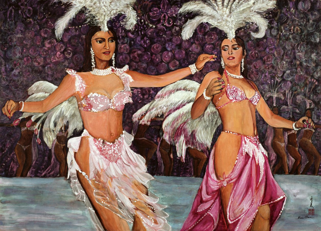 Belly Dancers by Komi Chen
