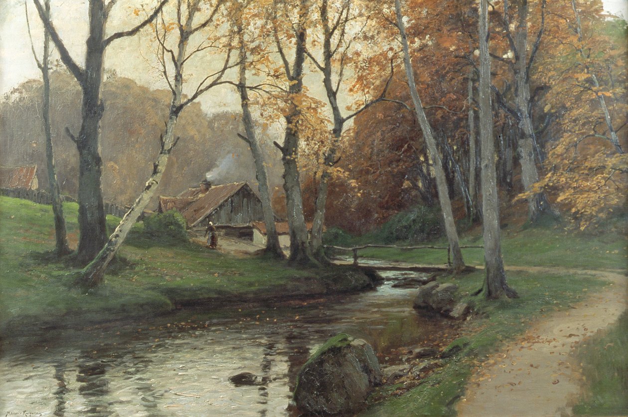 Black Stream by Konrad Mueller Kuerzwelly