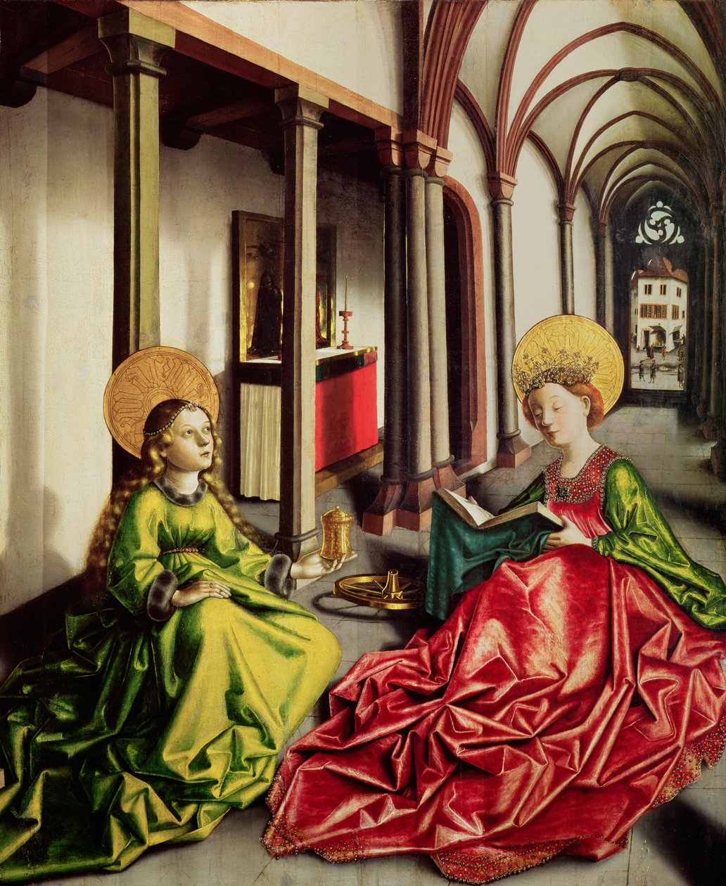 St. Mary Magdalene and St. Catherine of Alexandria by Konrad Witz