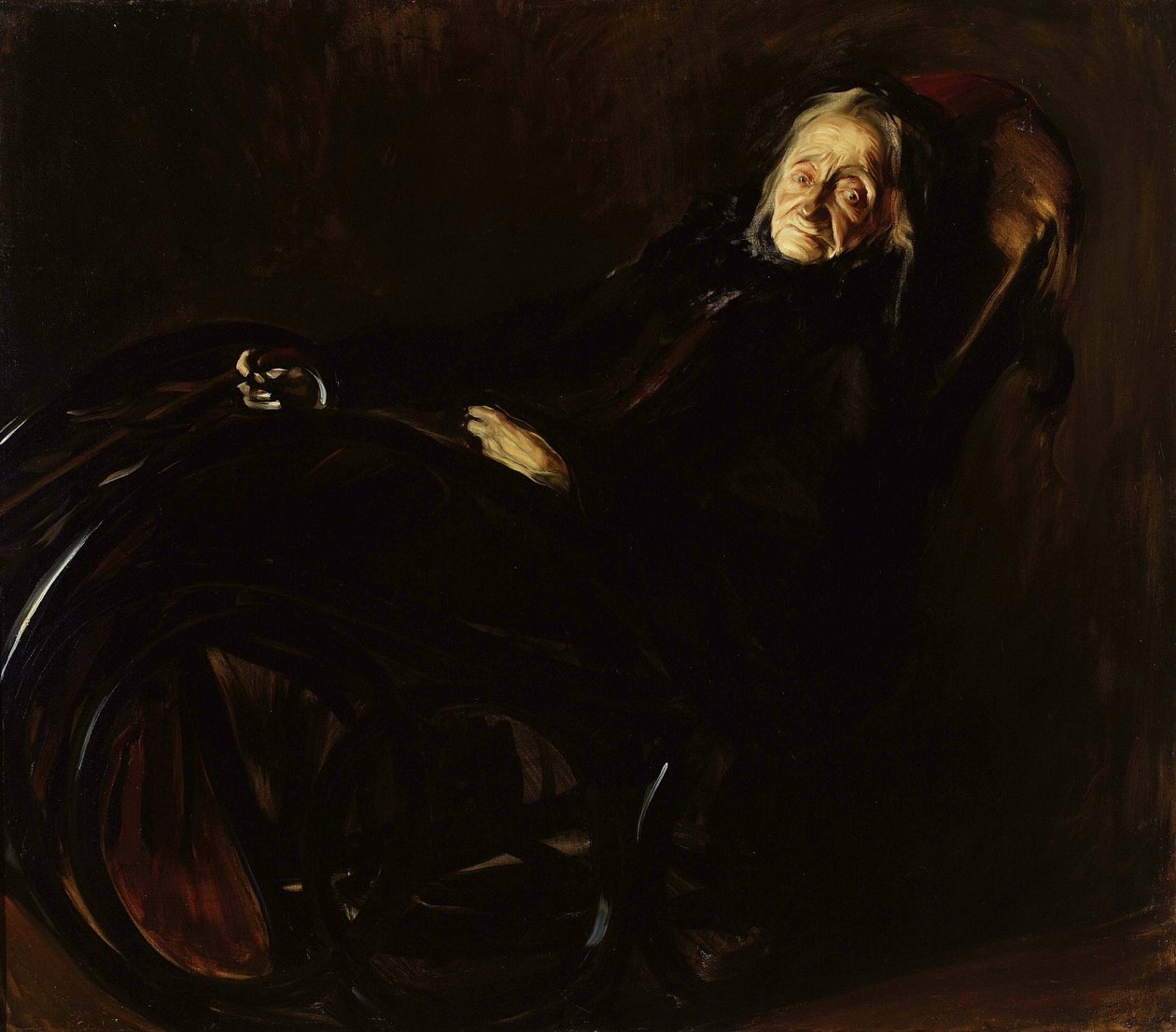 Portrait of Pelagia Witosławska by Konrad Krzyzanowski