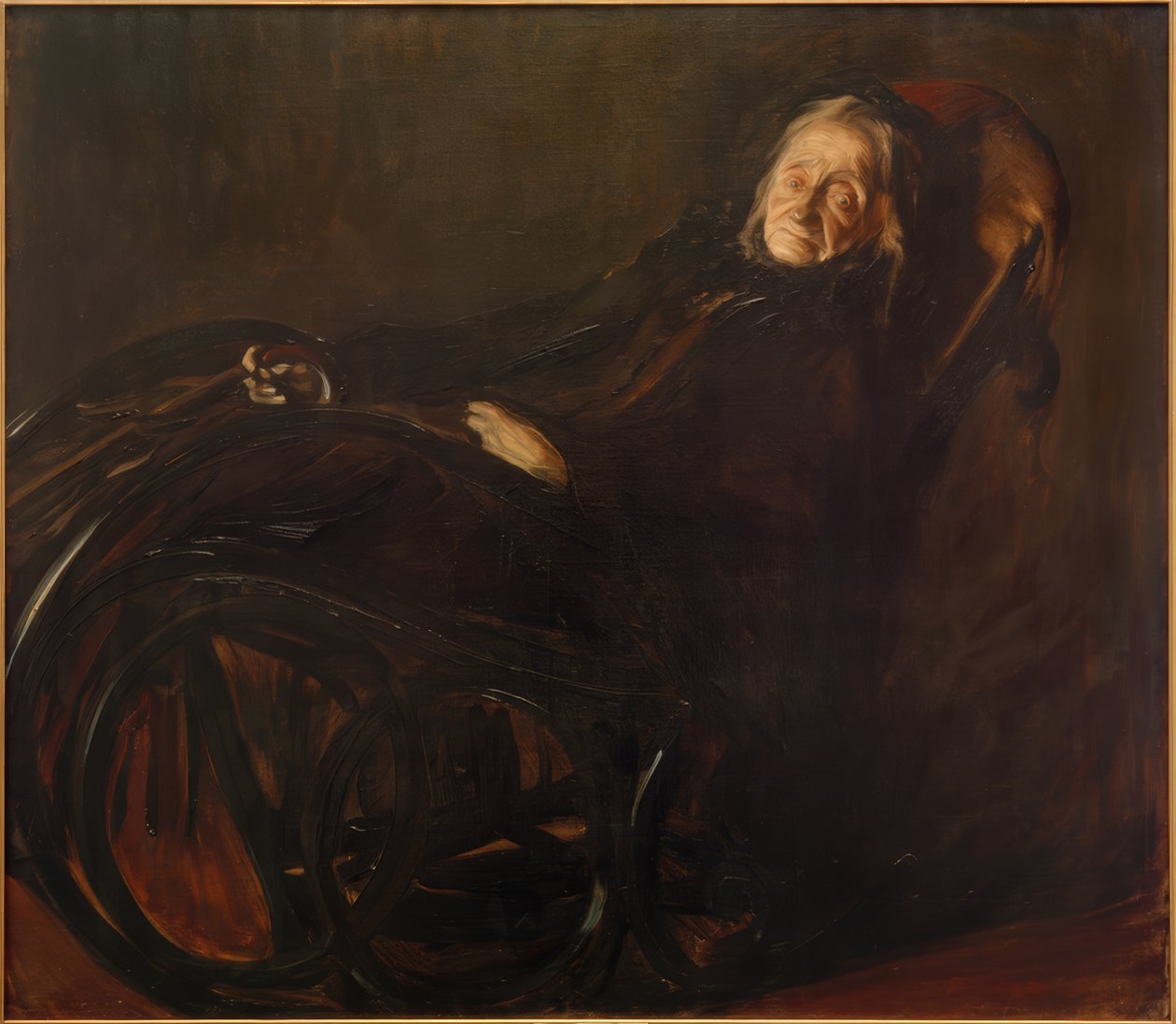 Portrait of Pelagia Witoslawska by Konrad Krzyzanowski