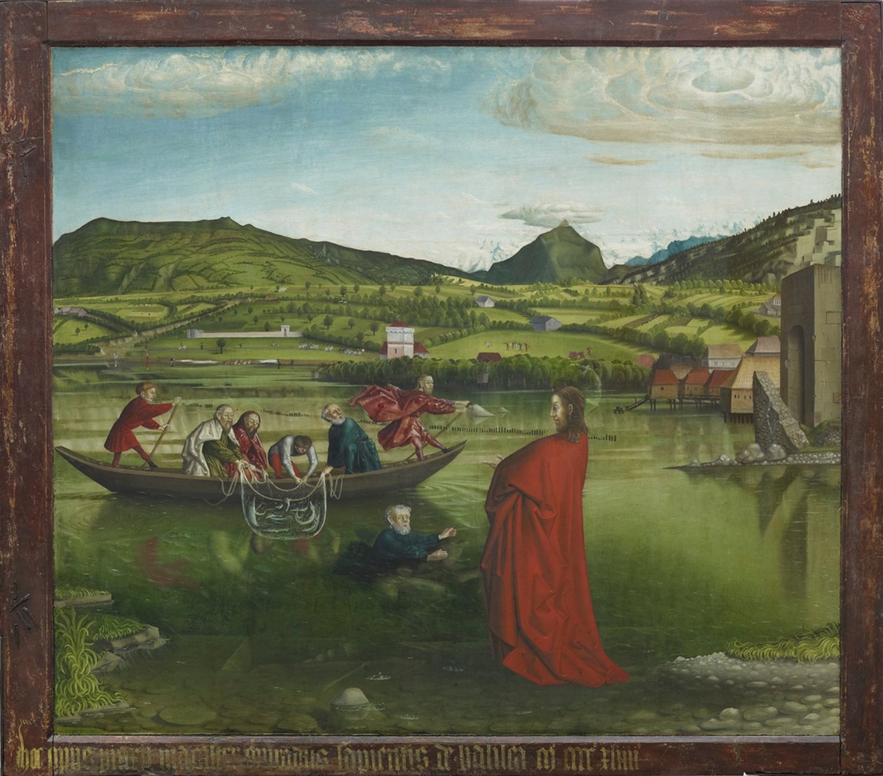 The Miraculous Draught of Fishes by Konrad Witz