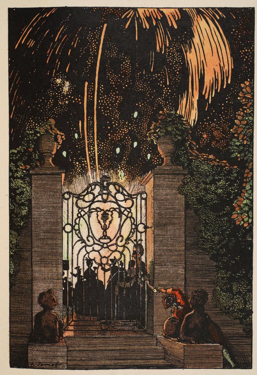 Fireworks by Konstantin Andreevic Somov