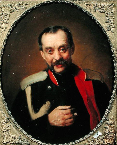 Portrait of the Composer Cesar A. Kyui by Konstantin Egorovich Makovsky