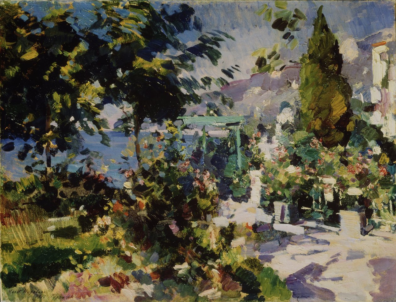 Gurzuf by Konstantin Alekseevich Korovin
