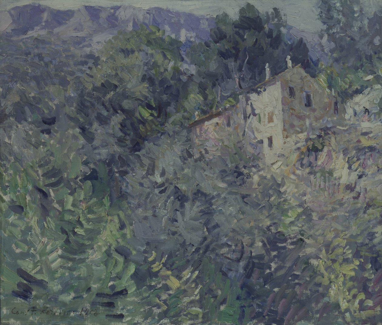South France by Konstantin Alekseevich Korovin