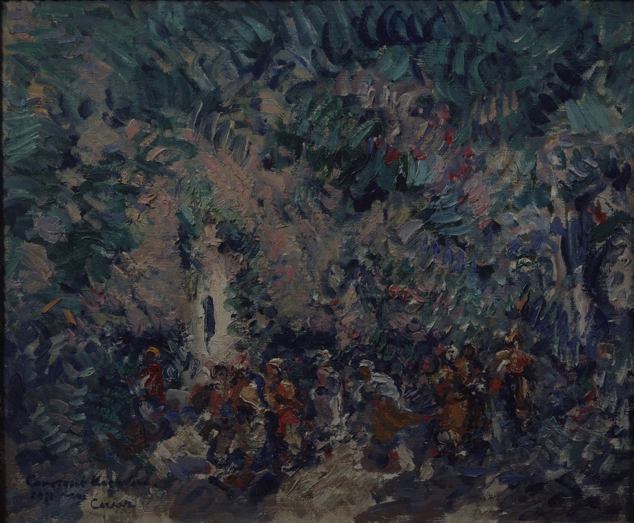 Stage Design for the Ballet Corsair by A. Adam, 1911 by Konstantin Alekseevich Korovin