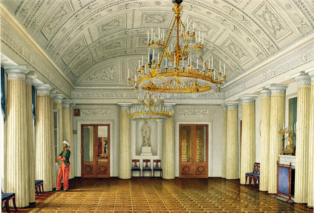 The Moorish Hall, the Winter Palace by Konstantin Andreyevich Ukhtomsky