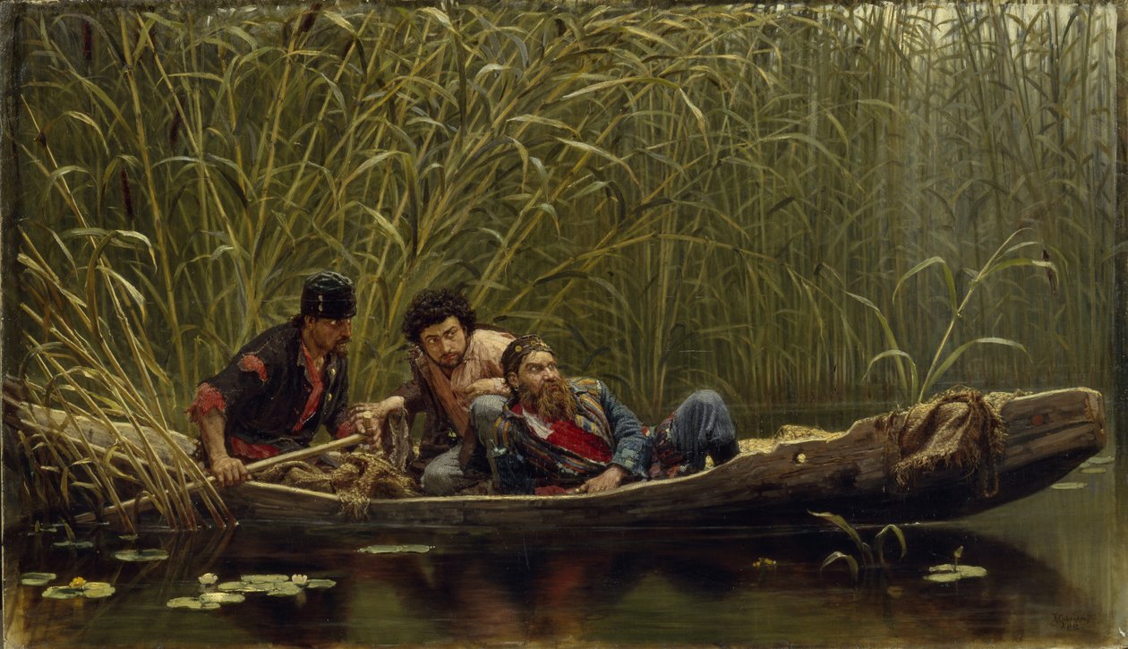 The Seedy Men by Konstantin Apollonovich Savitsky