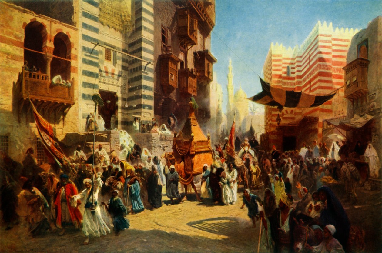 Return of the Holy Carpet from Mecca to Cairo, 1876 by Konstantin Egorovich Makovsky