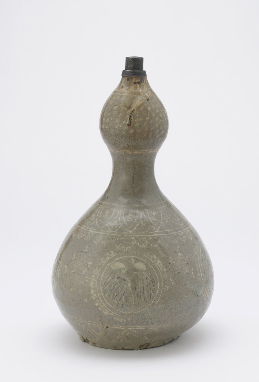 Bottle, Koryo period, late 13th century by Korean School